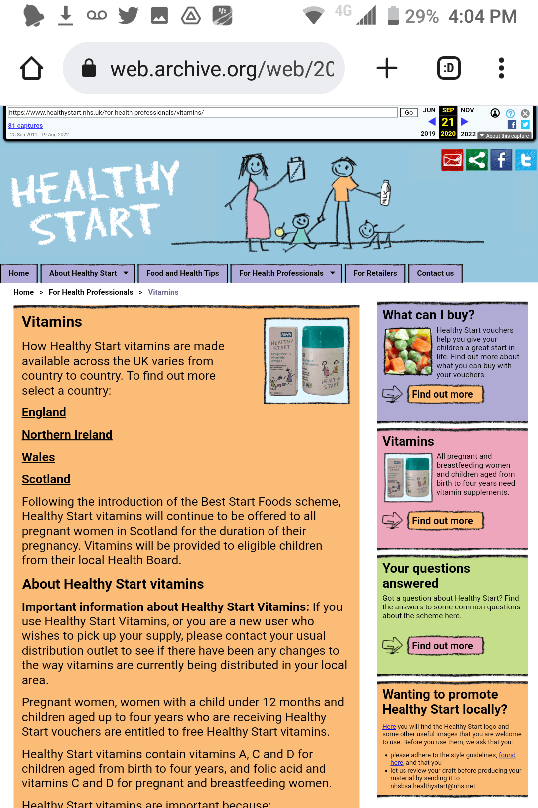Young families were given supplements until March 2020 when this quietly disappeared